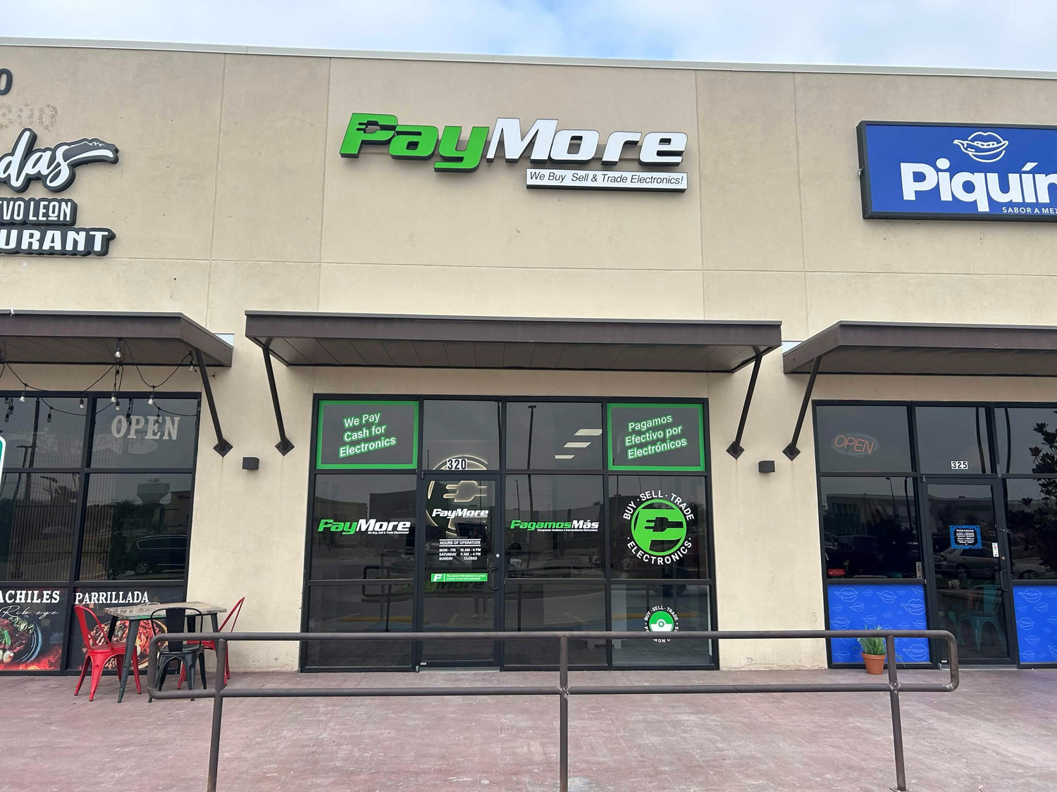 paymore McAllen store front